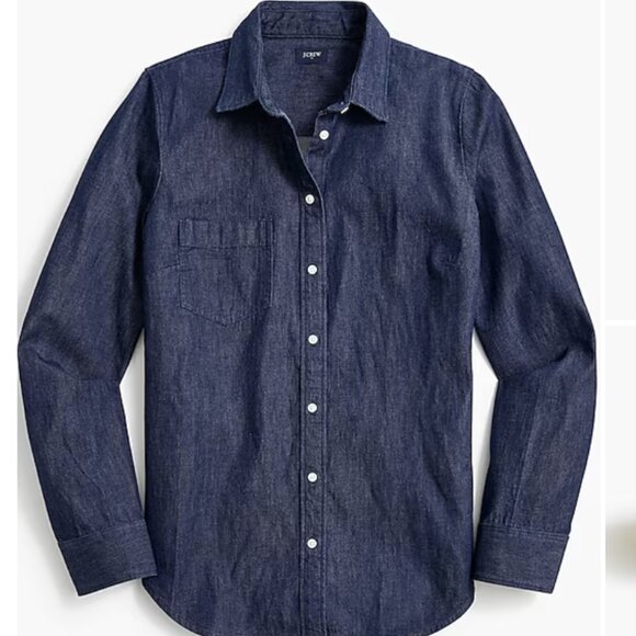 J Crew Chambray shirt - Picture 1 of 2